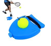 Dybnuhoc High-Stability Tennis Trainer, with String Ball Portable, 8.7x7.1x2 inch Base, Self Tennis Trainer Practice, Resistant Polymer with Modern Style, Gear for Beginners and Community Courts
