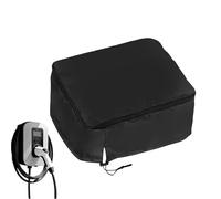 Dybnuhoc Housse de chargeur électrique | Étui de protection mural anti-poussière | Housse de chargeur de voiture avec cordon de serrage réglable, pour extérieur, appartement, stationnement, maison