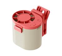 Dybnuhoc Mini Ventilateur Sur Pince Compact - Réglable Orientable Sans Pales | Ventilateur À Pince Pour Voiture Rechargeable,Pour Trajet Camping Plage Festival Musique Vélo Transports En Commun