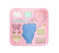 Dybnuhoc Mothers Day Silicone Molds, 13-Cavity Non-Stick Baking Tool, 5.9x5.8x0.6 Inch Tray with High-Detail Build, Professional Sunflower Cookie Mold, Modern Style, Gear for Pastries and Chocolates