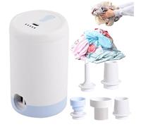 Dybnuhoc Pompe à air pour sacs sous vide, dégonfleur de sac de compression sans fil, pompe électrique portable pour sacs de rangement de voyage, outil léger, pour maison, appartement, dortoir