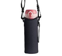Dybnuhoc Porte-bouteille d'eau | Bandoulière réglable | Sac de transport réutilisable pour bouteille d'eau - Pour salle de sport, voyage, sport, camping, randonnée, pêche, chasse, escalade, marche en