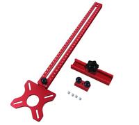 Dybnuhoc Support de fraisage pour le travail du bois, support rond amovible en d'aluminium | Fournitures multifonctionnelles de travail du bois, base de coupe innovante