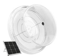 Dybnuhoc Traqueur solaire - Résistant à la chaleur et aux intempéries - Guide d'angle solaire multifonction - Pour jardin, jardin, jardin, camping, camping-car, balcon, ferme voyage