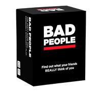 Dyce Games - Bad People Game - Un Jeu en Anglais pour découvrir ce Que tes Amis pensent Vraiment de toi - Jeu de Cartes - À partir de 17 Ans - 3 à 10 Joueurs - Anglais