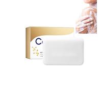 Dyceittdia Savon clarifiant au collagène, 100g Savon corporel clarifiant au collagène, Peau lisse du corps, Nettoyant rafraîchissant anti-huile, soap