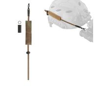 DYCZMALQ Cordon tactique NVG, ajustement universel de la longueur, corde de maintien élastique, pour le maintien du casque, pour la chasse et les accessoires d'extérieur (CP)