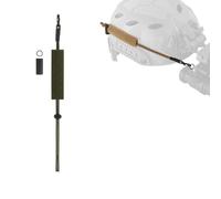 DYCZMALQ Cordon tactique NVG, réglage universel de la longueur, corde de maintien élastique, pour le maintien du casque, pour la chasse, les accessoires d'extérieur (OD)