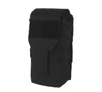 DYCZMALQ MOLLE Petite trousse de premiers secours tactique à libération rapide avec pochette pour magazine détachable IFAK Kit médical pour camping, chasse (BK)