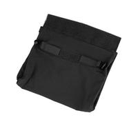 DYCZMALQ Sac de rangement abdominal pour gilet tactique pour MK3 JPC plaque de transport gilet pour ranger vêtements et équipements tactiques (BK)