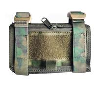 DYCZMALQ Tactique Bracelet Manche Kit de Stockage Airsoft Poignet Case Poignet Carte Holder Documets Sac pour CS Field Shooting (WG)