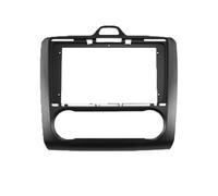 DYDGUTUFB Cadre Façade D'autoradio Façade D'autoradio 9 Pouces GPS Lecteur Stéréo MP5 2 DIN Panneau Tableau De Bord pour F&ord pour Focus 2 MK2 2004-2011(Frame AT)