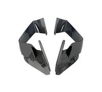 DYDGUTUFB Carénage côté pour B&MW S1000RR S1000 RR 2015 2016 2017 2018 Aileron Fixe Carénage Aileron Avant Spoiler Avant Plastique ABS(Carbon Fibre)