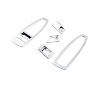 DYDGUTUFB Couvercle Panneau Commande Porte Et Fenêtre ABS Chromé Argent Mat Pour Série 3 GT X1 X2 1 3 4 F48 F20 F30 F31 F34 F36 Poignée Porte Intérieure
