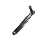 DYDGUTUFB Poignée Panneau Porte Intérieure Voiture Texture Carbone ABS Garniture Traction Pour X5 X6 E70 E71 E72 2008 2009 2010 2011 2012 2013 Poignée Porte Intérieure(Right handle)