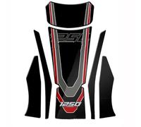 DYDGUTUFB pour B&MW R1250RS R 1250 RS R1250 RS Autocollants 3D Protection De Réservoir De Moto Protège-réservoir Moto(1 Set 2)