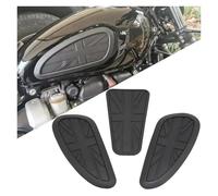 DYDGUTUFB pour Y&amaha Coussinets Antidérapants Universels Réservoir De Moto Autocollants De Protection Genouillères Et Gaz Protège-réservoir Moto(Black 1 Set)
