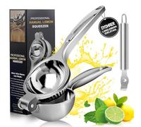 DYDHRER Presse Agrumes,Presse Agrumes Manuel mit coupe-zeste, Presse Citron Levier, XXl Lemon Squeezer, Anti-Caustique, Presse Agrume Manuel Alliage de zinc, Presse Orange Manuel pour Cuisine,Bar