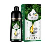 Dye de cheveux à bulles - Duwable Plant à base de ĥAir Dyë | Shampooing de coloration de 500 ml | Nouvelle extrait de naturelle Buble Haìr Dye | capillaire en mousse pour hommes et