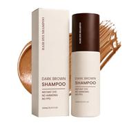 Dye Shampoo for Hair - 300ml Semi-Permanent - 2-in-1 Gray Dyeing Formula | Gray Coverage Hair Dye for Women Men Seniors Adults Travelers Colorists Home Apartment Salon Studio