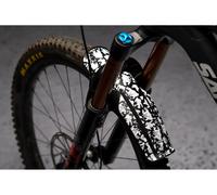 DYEDBRO Kit de décalcomanies pour garde-boue Fox Racing Shox 36 / 38 XL blanc/gris universal
