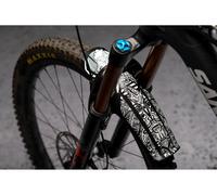 DYEDBRO Kit de décalcomanies pour garde-boue Fox Racing Shox 36 / 38 XL blanc universal