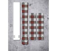 Dyedbro Protection Du Cadre Red Tartan