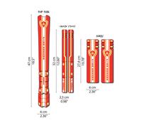 Dyedbro Fire Rescue Kids Frame Protection Rouge