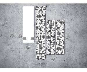 DYEDBRO Set de Films de Protection pour Cadre Vélo Électrique gris/noir universal