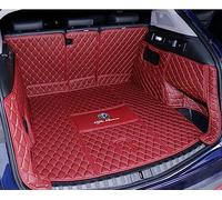 DYETEE Tapis de Coffre de Voiture, pour Alfa Romeo Stelvio 2017-2021, Protecteur de Doublure de Coffre à Couverture complète, Accessoires de Style de décoration intérieure,with-Audio-Rosso