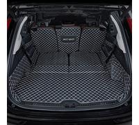 DYETEE Tapis de Coffre de Voiture, pour Volvo XC90 2015-2023 7 Places, Protecteur de Doublure de Coffre à Couverture complète, Accessoires de décoration intérieure, Demi-Pack café