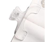 Dyeulget Pince à livre pour la lecture - Marqueur transparent pour une lecture facile, support de livre ouvert épais et solide pour zone de travail, maison, école, librairie