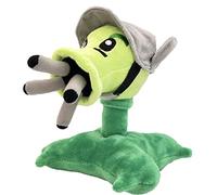 Dyharnsty Plants vs Zombies Jouets en Peluche Pois Gatling Pois Plante Poupées Figurines Douces, Plantes vs Zombies Jouets Gatling Pea Shooter PVZ Peluche 1 2 Set (Terre)