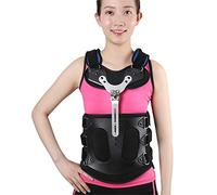 DYHQQ Corset Complet au Dos, Traitement de la cyphose, de l'ostéoporose, des fractures de Compression de la Colonne vertébrale, orthèse de Soutien pour scoliose,M