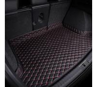 DYHTGWO Tapis De Coffre Voiture pour Audi S5 Coupe (F5) 2-Door 2. Gen 2016-2022, Anti Rides Rayures Antidérapant Toutes Saisons Cargo Liner Boot Mat Cuir Artificiel,Black Red