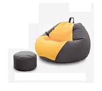 DYHWAC Lazy Couch Bean Bag Tatami Chair Petite Chambre Balcon Sol Simple Petit Canapé(100 * 120CM)