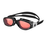 DYHWAC Lunettes de natation Cadre surdimensionné Triathlon Eau ouverte Protection UV anti-brouillard pour adultes femmes(1-Pack)