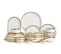 DYHWAC Nordic Ceramic Vaisselle Cuillère Plateau Set Phnom Penh Matte Blanc Hotel Restaurant