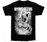 Dying Fetus Band Curb Stomp Camiseta Men's T-Shirt Unisex Tee Top Black XL