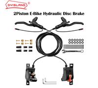 DYISLAND LD200 Ensemble de freins à disque hydrauliques pour vélo électrique à 2 pistons, 2 broches, coupure d'alimentation, frein à disque hydraulique pour vélo électrique à pression d'huile LD200 LF