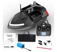 DYJD Bateau d'alimentation avec GPS RC Bateau Appât de pêche Bateau de pêche GPS Croisière Bateau avec batterie 12000 mAh (12000 mAh)