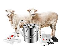 DYJD Electriques Mouton Machine de traite, Machine à traire de chèvre, Moutons de Vache Taireaux de chèvre, Matériel de traite Automobile Automatique Portable, pour Mouton et chèvre,for Sheep,3L