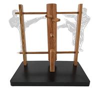 DYK&NX Mini Mannequin de Bois Wing Chun, Wing Chun Kung Fu Décoration, Idée Cadeau Amateurs d'arts, Martiaux en Bois Massif, pour La Décoration de Bureau Artisanat Ornement (Grey : B)