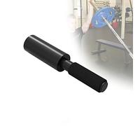 DYK&NX T-Bar Row Landmine Attachment, Simple T Bar Poignée rangée pour La Force Musculaire Centrale, Entraîneur De Puissance Explosive Et Soulevé