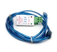 Dykbcity Module de conversion USB vers CAN/Assistant de débogage CAN/Analyseur de bus CAN pour Windows/Linux Win10 Win7 Logiciel de débogage