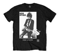 Dylan Bob - T-Shirt # S Kids Black # Blowing in The Wind [Import]