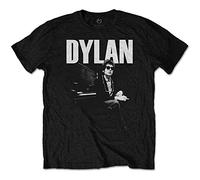 Rock Off Trade T-shirt Dylan Bob at Piano Noir XXL Unisexe [Import]