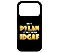 Dylan Costume IDGAF Funny Meme Halloween Costume for Dylans Coque pour iPhone 17 Pro