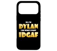 Dylan Costume IDGAF Funny Meme Halloween Costume for Dylans Coque pour iPhone 17 Pro Max