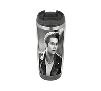 Dylan O'brien BW - Tasse de voyage, tasse isotherme pour boissons chaudes et froides